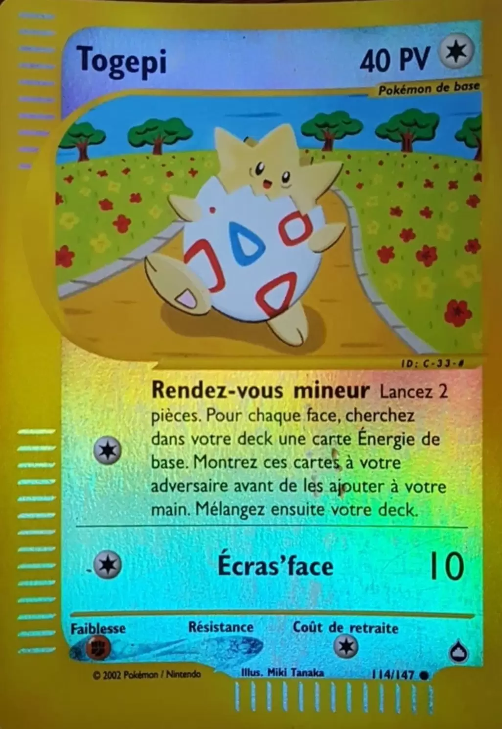 Aquapolis - Togepi Reverse