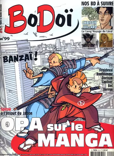 BoDoï - OPA sur le manga