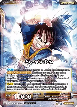 Dragon Ball Super Carte Promo FR - Son Goten, Attaque fougueuse