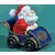Père Noël en voiture