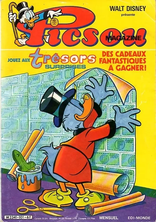 Picsou Magazine - Picsou Magazine N°101