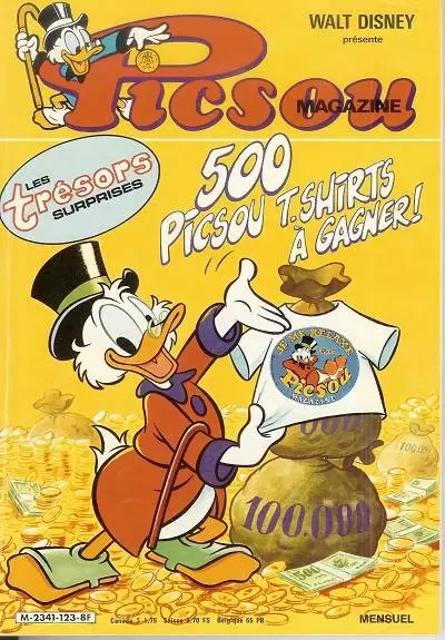 Picsou Magazine - Picsou Magazine N°123