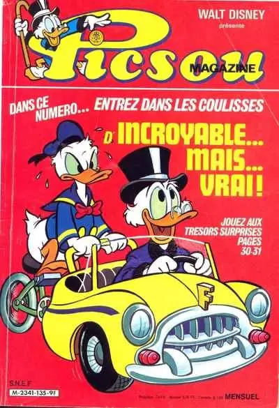 Picsou Magazine - Picsou Magazine N°135