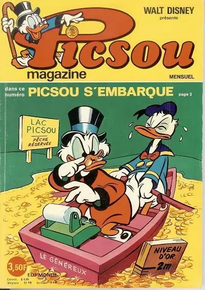 Picsou Magazine - Picsou Magazine N°37