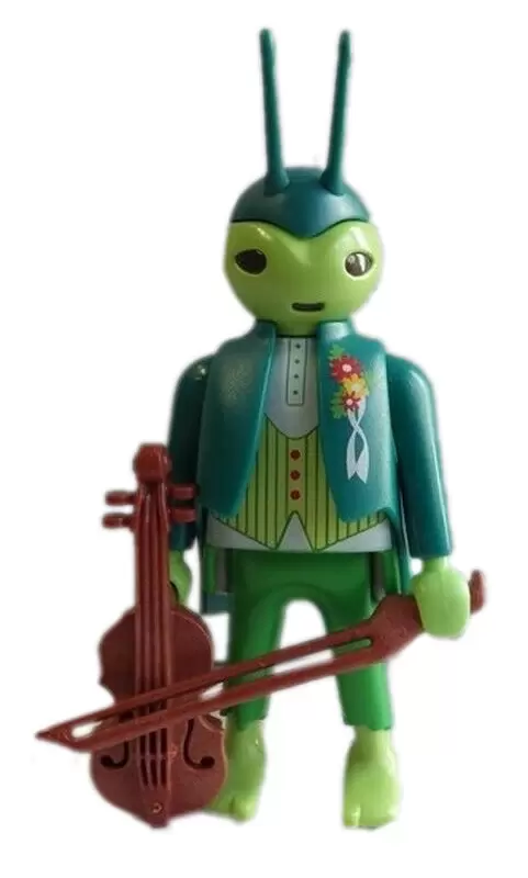 Playmobil Figures : Série 15 - Cigale violon