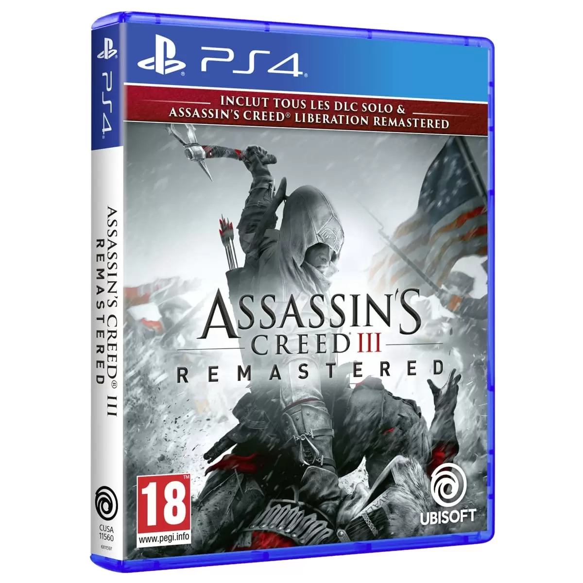 Assassin's Creed III: Remastered - PlayStation 4 : Ubisoft: Video Games 