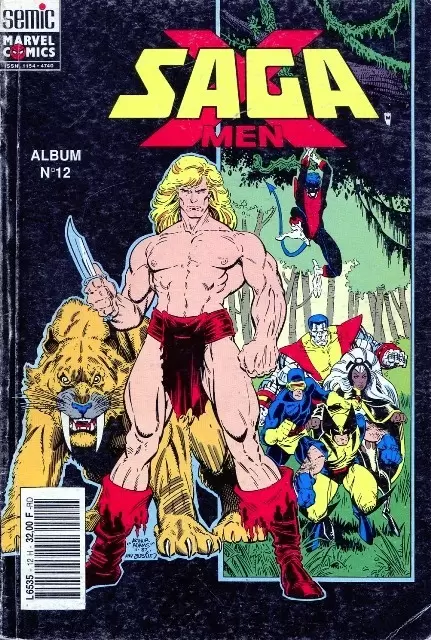 X-Men Saga (Semic) - Album N°12 (du n°7 au n°8)