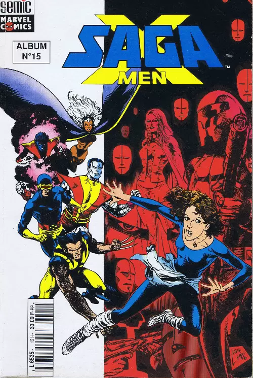 X-Men Saga (Semic) - Album N°15 (du n°13 au n°14)