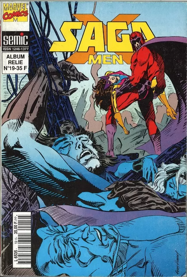 X-Men Saga (Semic) - Album N°19 (du n°21 au n°22)