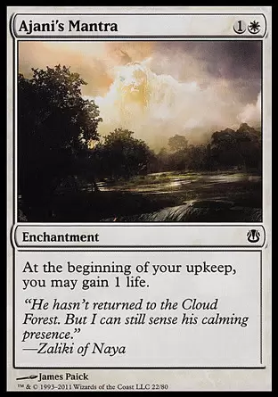Duel : Ajani Vs Nicol Bolas - Mantra d\'Ajani