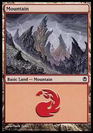 Duel : Ajani Vs Nicol Bolas - Montagne