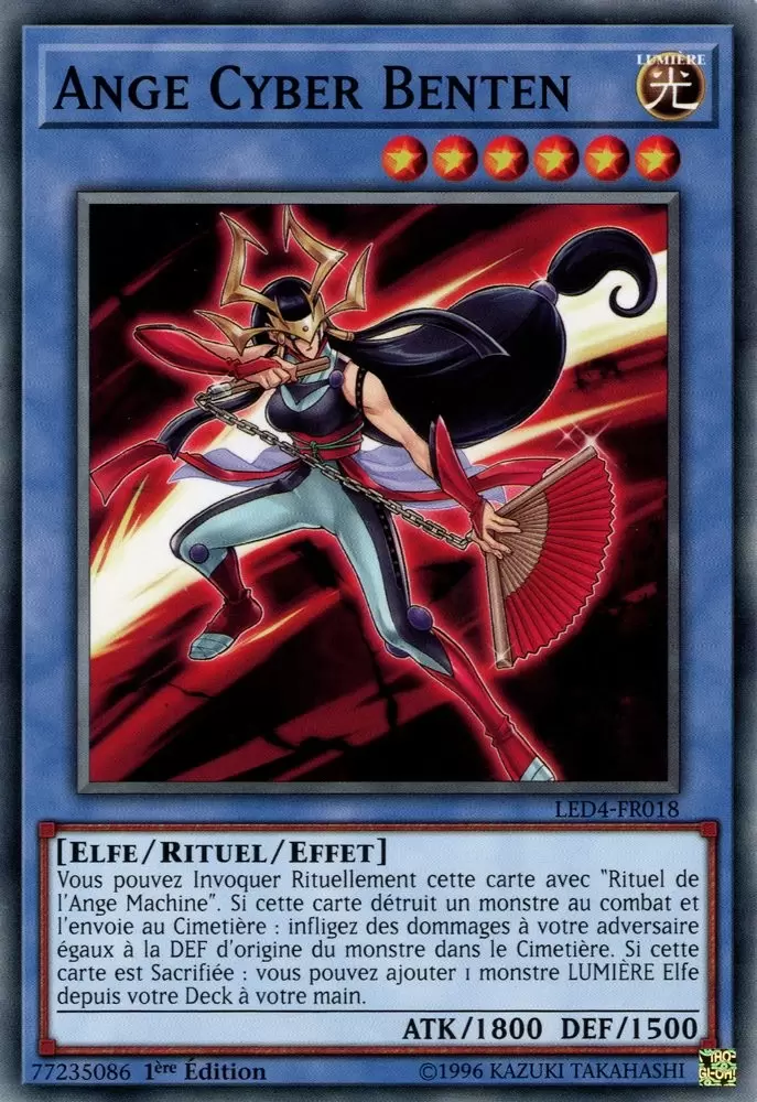 Pack du Duelliste - Les Duellistes Légendaires - Les Soeurs de la Rose LED4 - Ange Cyber Benten