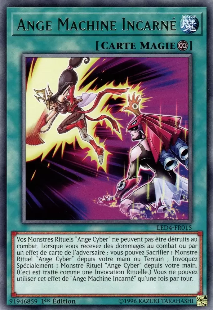 Pack du Duelliste - Les Duellistes Légendaires - Les Soeurs de la Rose LED4 - Ange Machine Incarné