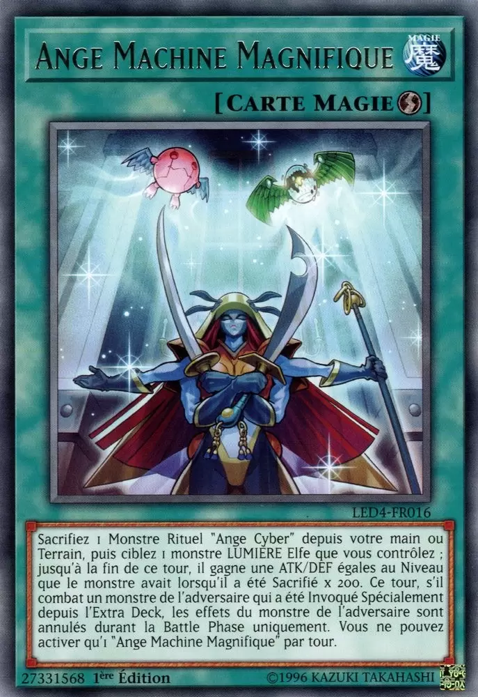 Pack du Duelliste - Les Duellistes Légendaires - Les Soeurs de la Rose LED4 - Ange Machine Magnifique