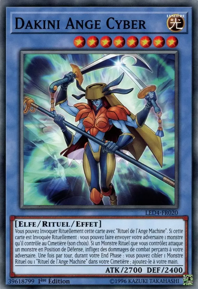 Pack du Duelliste - Les Duellistes Légendaires - Les Soeurs de la Rose LED4 - Dakini Ange Cyber