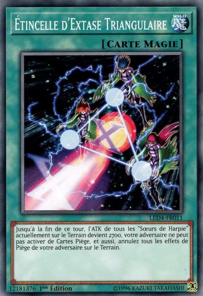 Pack du Duelliste - Les Duellistes Légendaires - Les Soeurs de la Rose LED4 - Etincelle d\'Extase Triangulaire