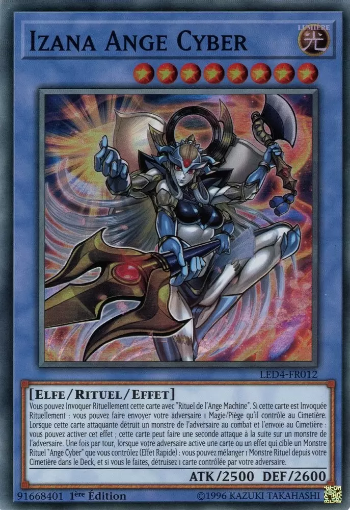 Pack du Duelliste - Les Duellistes Légendaires - Les Soeurs de la Rose LED4 - Izana Ange Cyber
