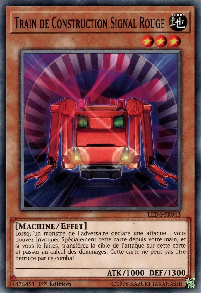 Pack du Duelliste - Les Duellistes Légendaires - Les Soeurs de la Rose LED4 - Train de Construction Signal Rouge