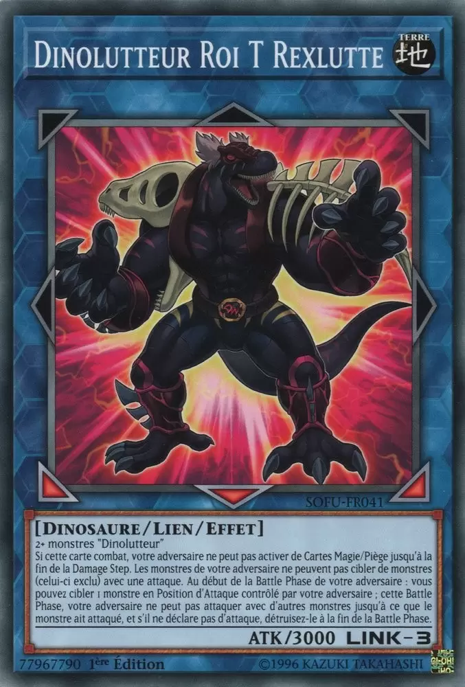 Fusion de l\'âme SOFU - Dinolutteur Roi T Rexlutte
