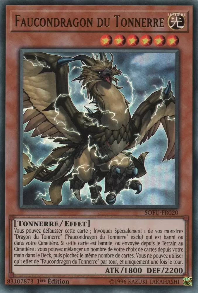 Fusion de l\'âme SOFU - Faucondragon du Tonnerre