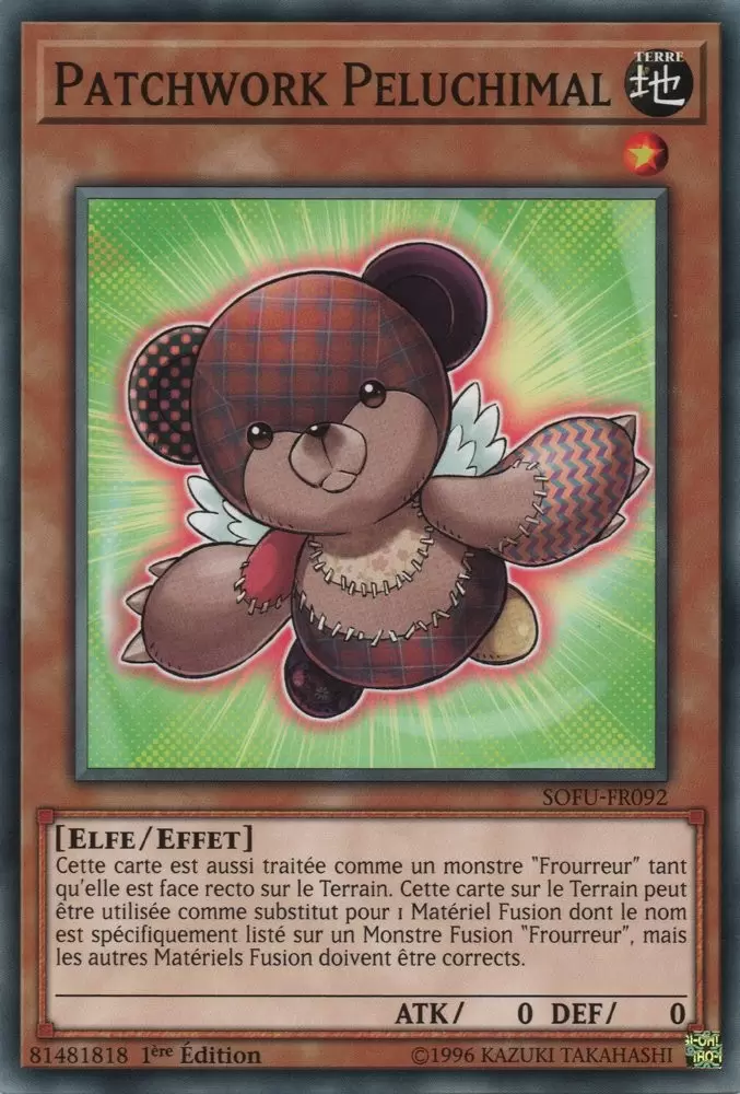 Fusion de l\'âme SOFU - Patchwork Peluchimal