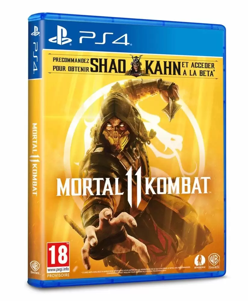 Jeux PS4 - Mortal Kombat 11