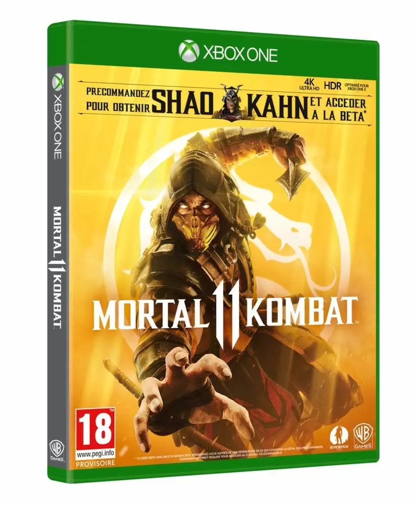 Jeux XBOX One - Mortal Kombat 11