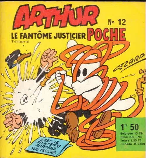 Arthur Le Fantôme Justicier Poche - Bing-bang-boum