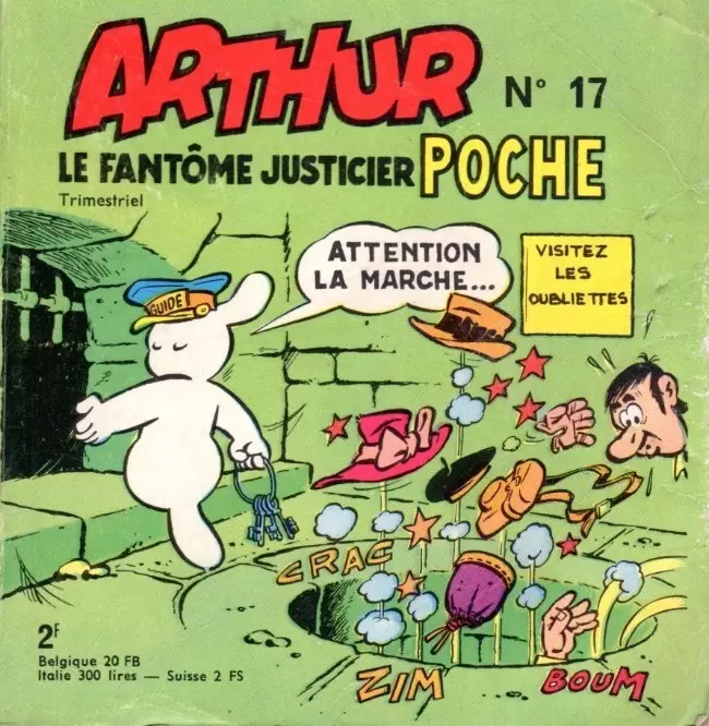 Arthur Le Fantôme Justicier Poche - Coucou gag