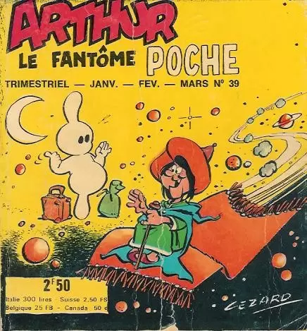 Arthur Le Fantôme Justicier Poche - Poche n°39