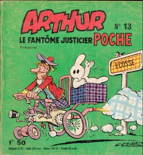 Arthur Le Fantôme Justicier Poche - Préparation