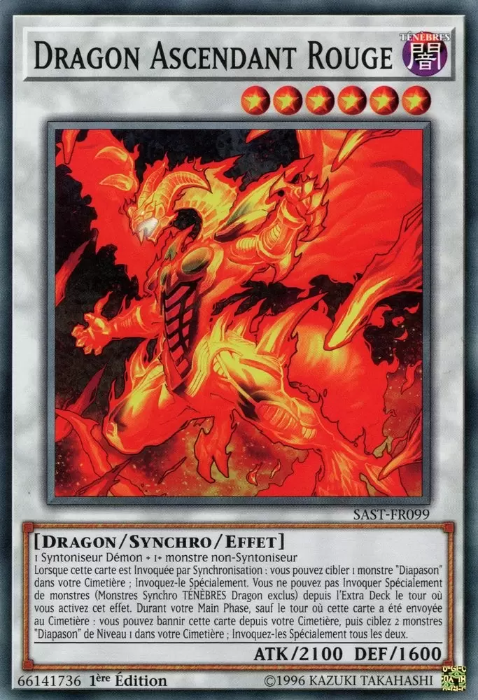 L\'attaque Sauvage SAST - Dragon Ascendant Rouge