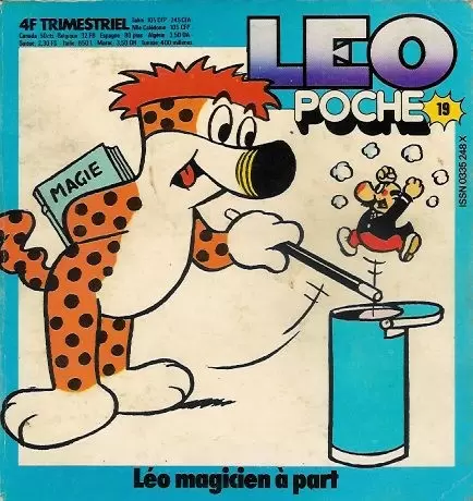 Léo poche - Léo magicien à part