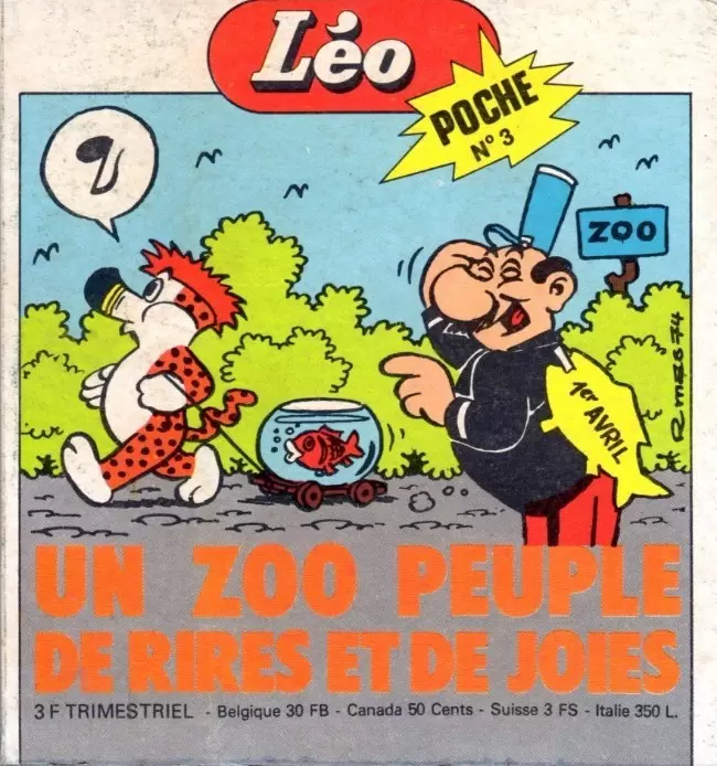 Léo poche - Un zoo peuplé de rires et de joies