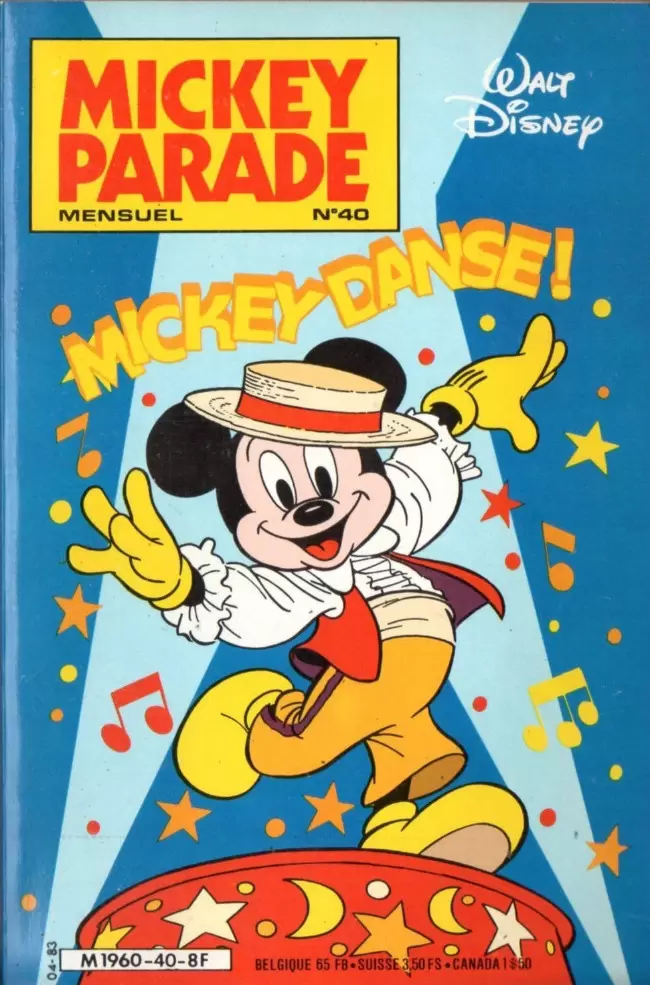 Mickey Parade 2ème Série - Mickey Parade N°40