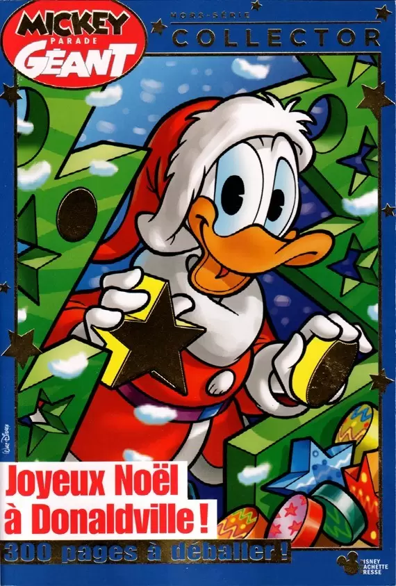Mickey Parade Geant - Joyeux Noël à Donaldville