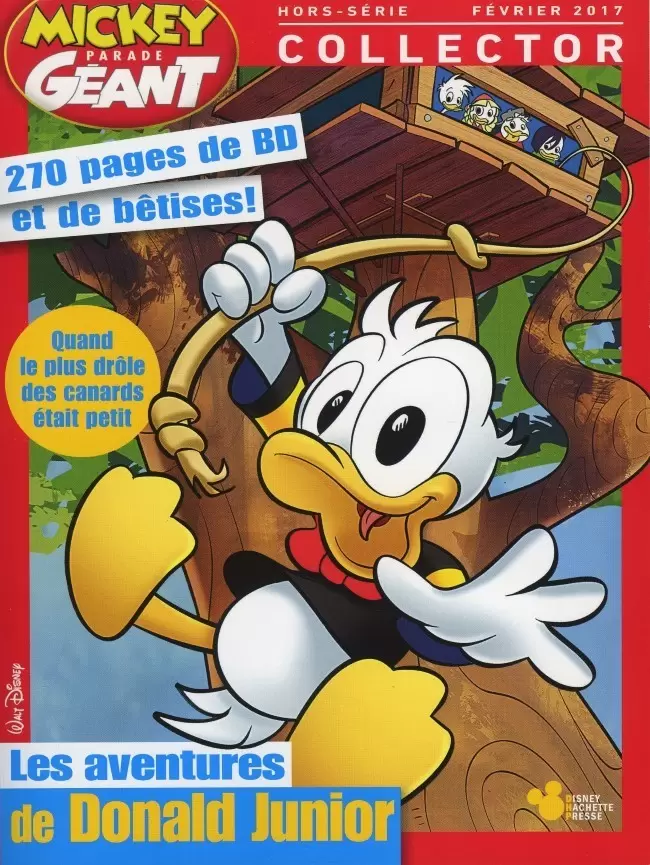 Mickey Parade Geant - Les aventures de Donald Junior