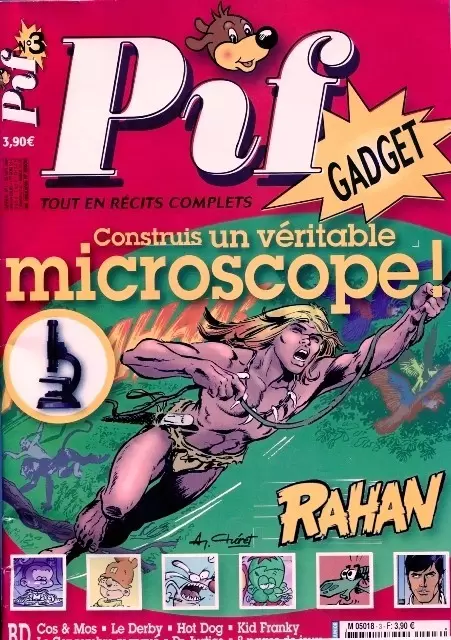 Pif Gadget - 2ème série - Construis un véritable microscope !