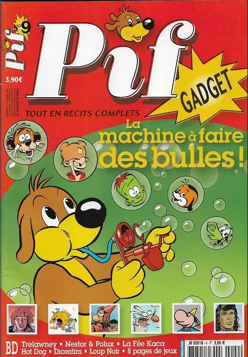 Pif Gadget - 2ème série - La machine à faire des bulles !