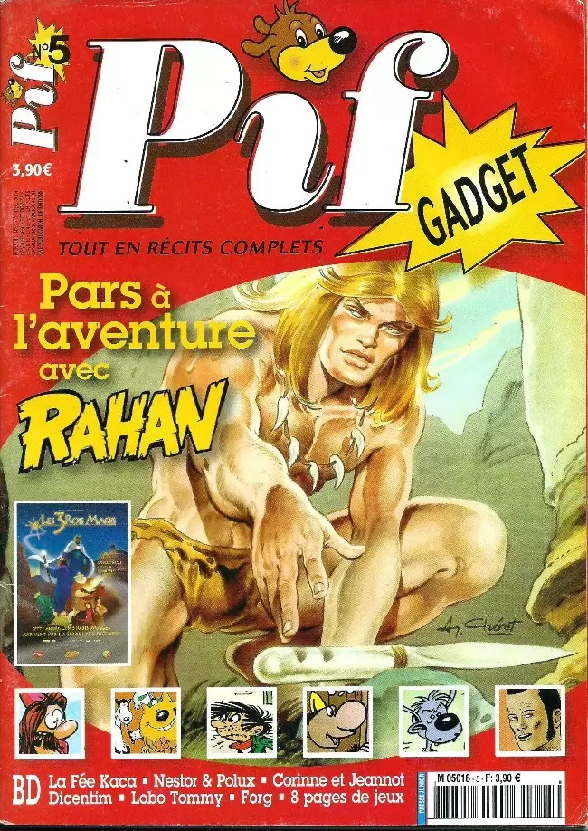 Pif Gadget - 2ème série - Pars à l\' aventure avec Rahan !