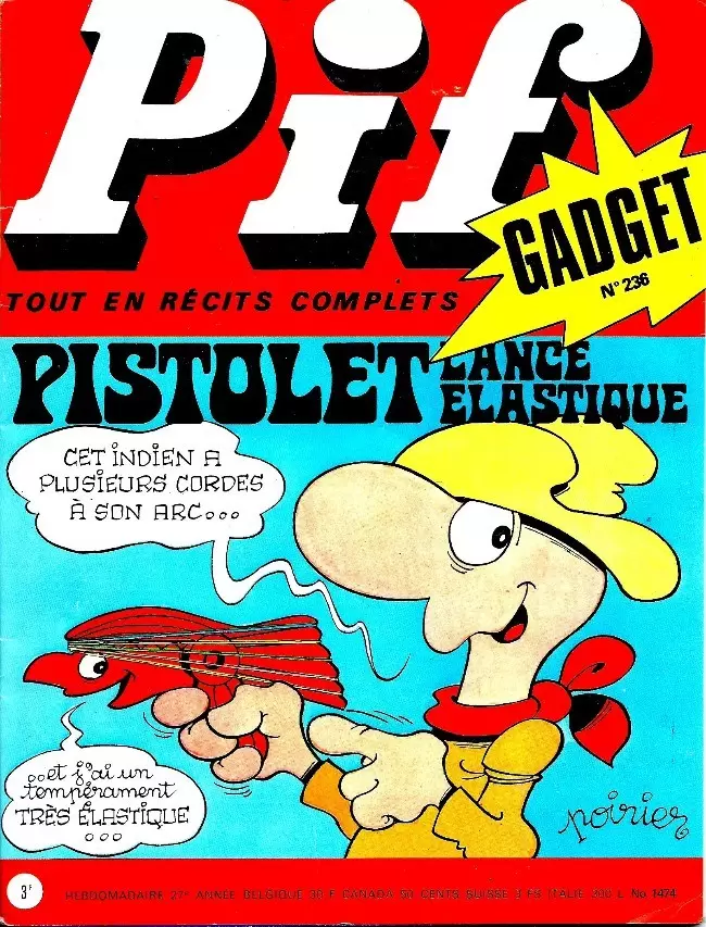 Pif Gadget (Première série) - Pif Gadget N°236