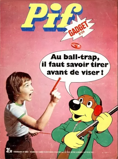 Pif Gadget (Première série) - Pif Gadget N°314