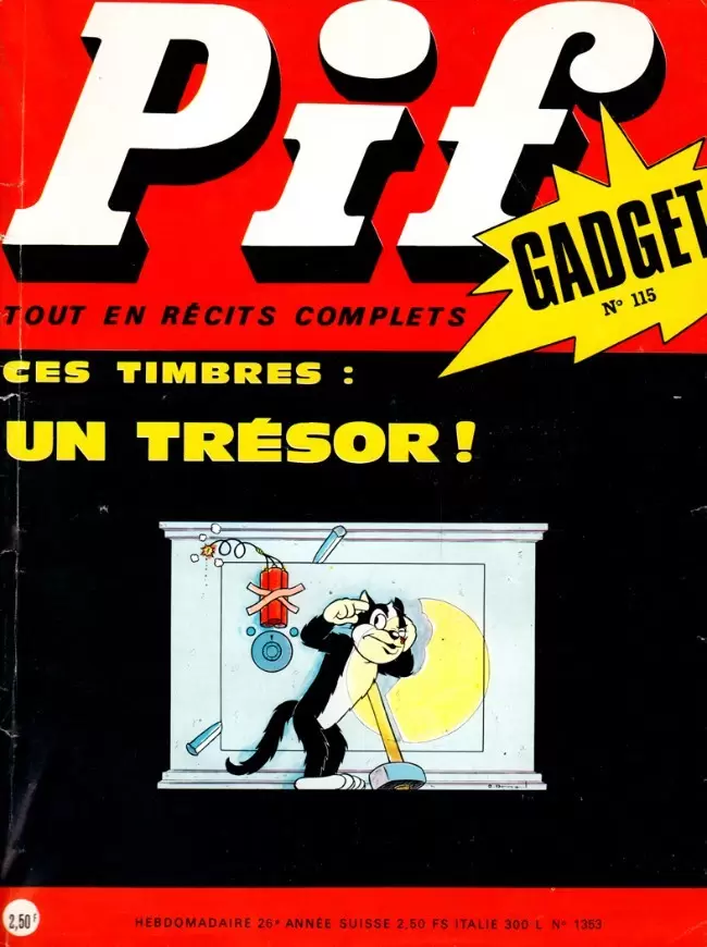 Pif Gadget (Première série) - Pif Gadget N°115