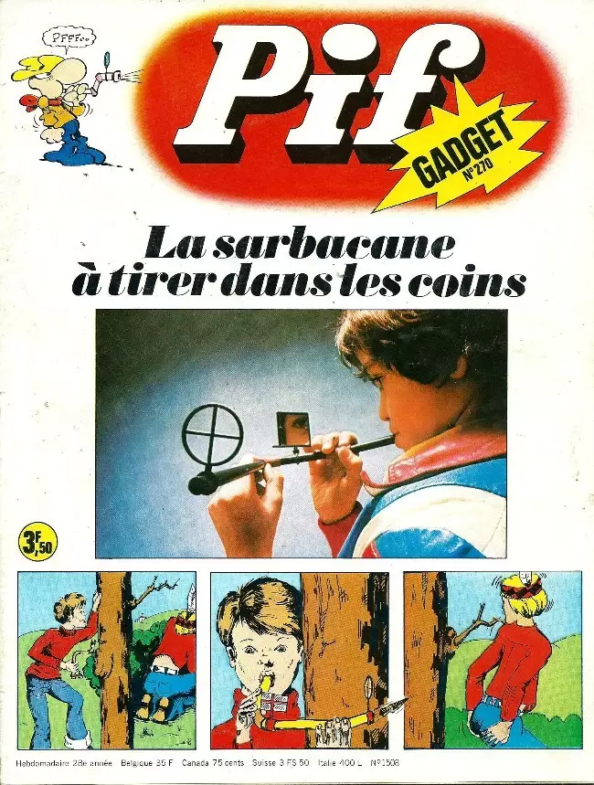 Pif Gadget (Première série) - Pif Gadget N°270