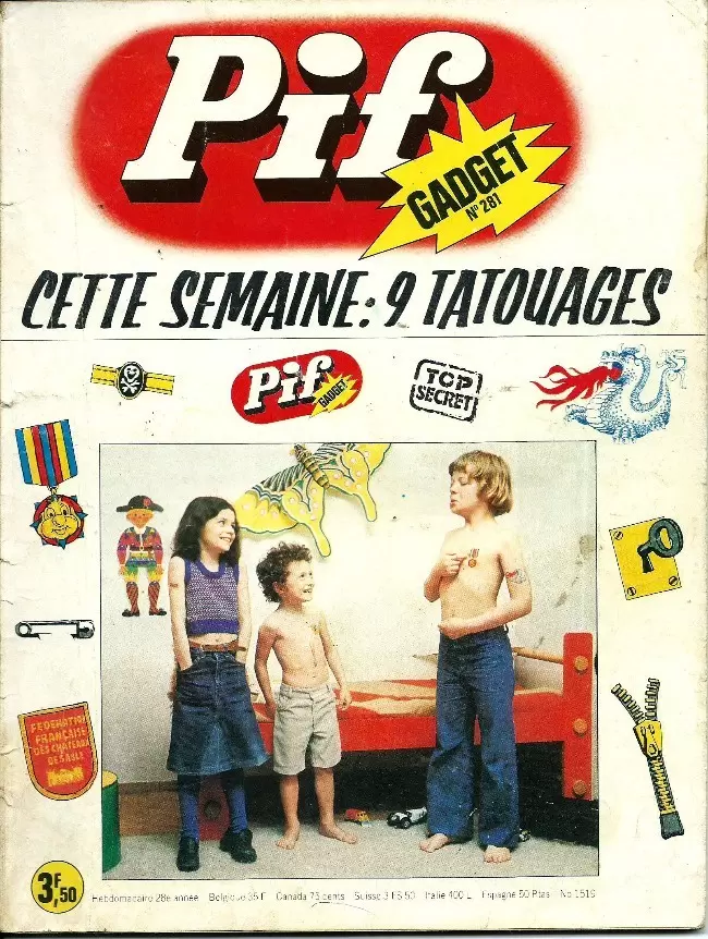Pif Gadget (Première série) - Pif Gadget N°281
