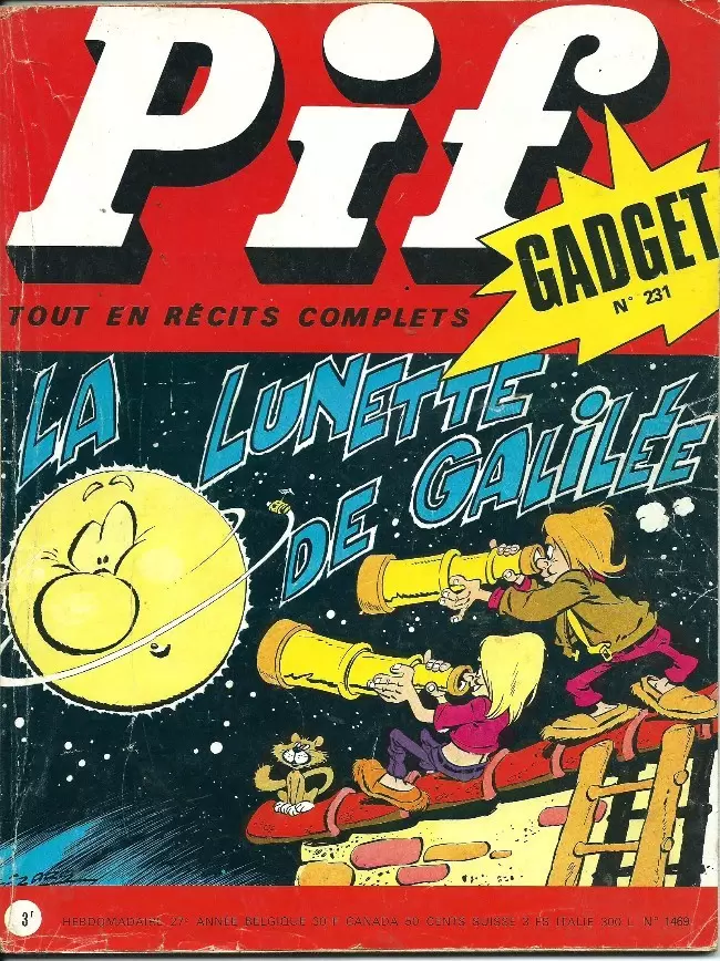 Pif Gadget (Première série) - Pif Gadget N°231