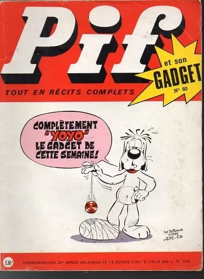 Pif Gadget (Première série) - Pif Gadget N°80