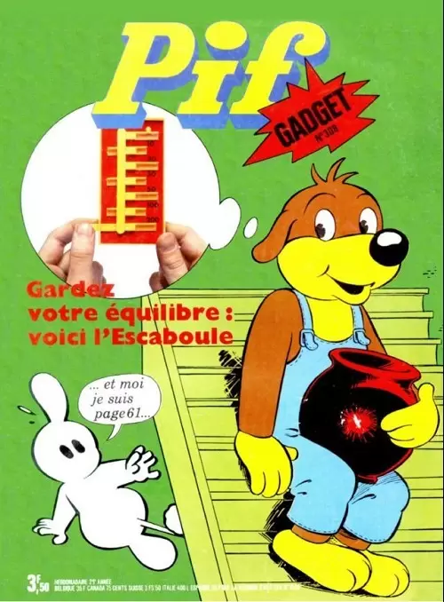 Pif Gadget (Première série) - Pif Gadget N°308
