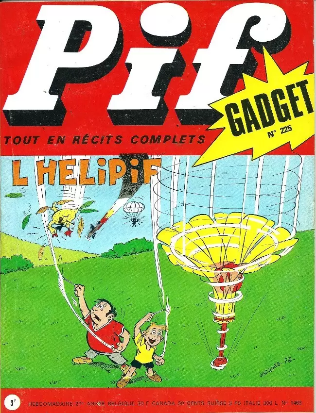 Pif Gadget (Première série) - Pif Gadget N°225