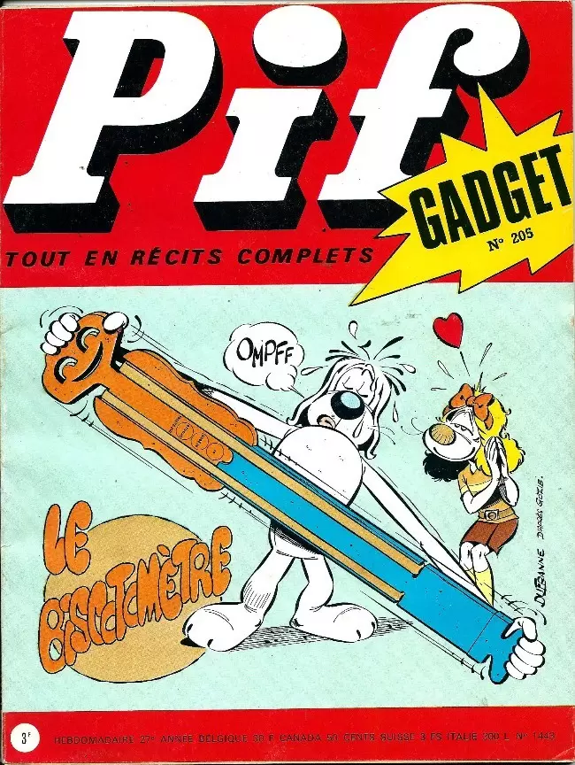 Pif Gadget (Première série) - Pif Gadget N°205